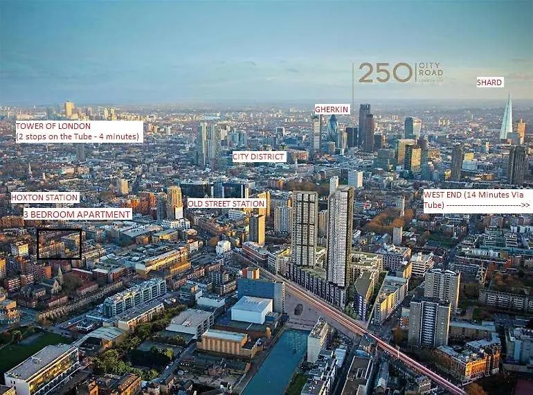 Central City 3 Minutes To Tower Of London Trendy Shoreditch Recently Refurbished 3 Bedrooms Sleeps 8 Apartment